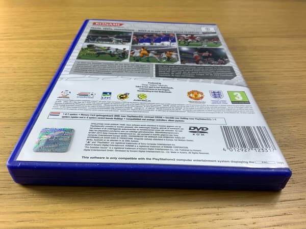 PES 2011 PRO EVOLUTION SOCCER – perfect disc – complete PS2 set