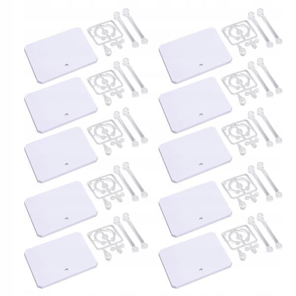 Display stand for assembly doll models, 10-piece Action Action Display Posi set