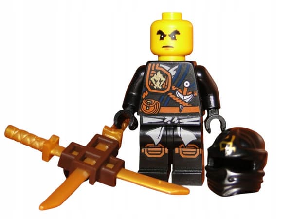 NEW LEGO Ninjago minifigure – COLE Jungle Robe – njo124
