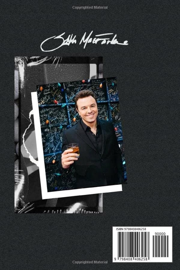 Seth MacFarlane Notebook: A great notebook for school or as a diary, lined