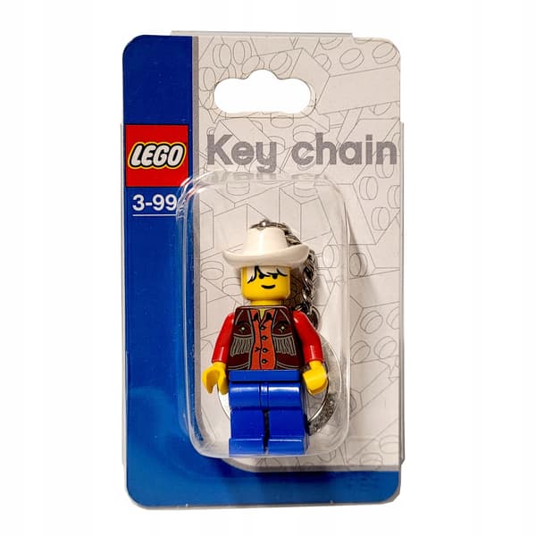 Lego System Western Cowboy 3974 keyring MISB