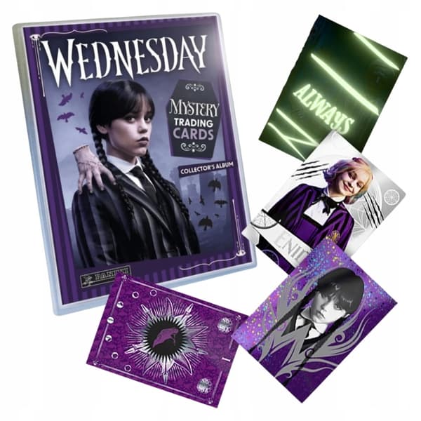PANINI WEDNESDAY STARTER PACK: SACHETS WITH COLLECTIBLE CARDS