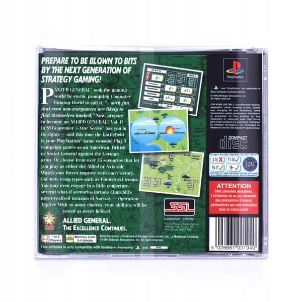 Allied General | PS1/PSX | ENG