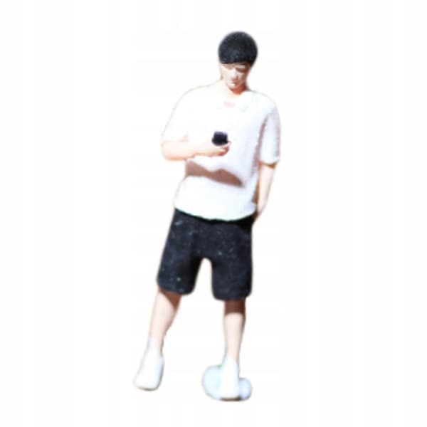 1/64 scale model figures Resin Creative landscape display scene 2.8 cm Boy