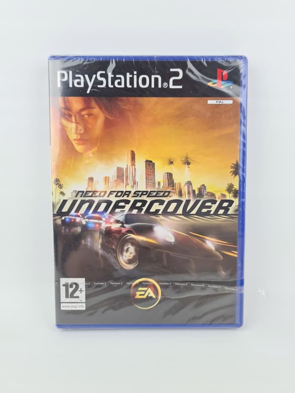 NEW NEED FOR SPEED UNDERCOVER NFS PS2 PAL BRITISH FIRST EDITION ENG