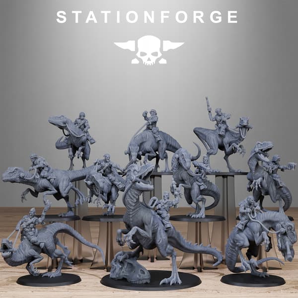 GrimGuard Jungle Raptors – x5