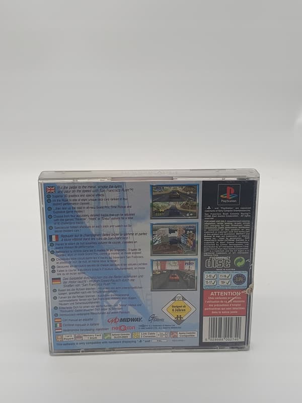 SAN FRANCISCO RUSH game for Sony PlayStation (PSX)