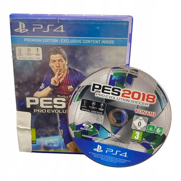 PS4 PRO GAME: EVOLUTION SOCCER 2018