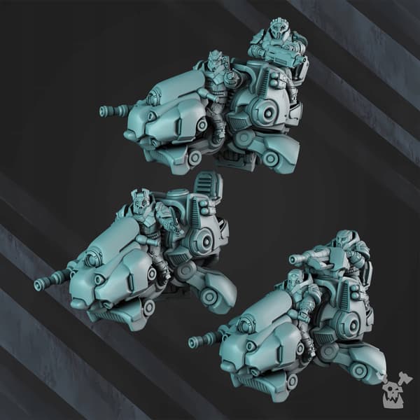 Mithril Blade Riders Squad x3 DakkaDakkaStore