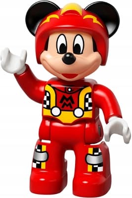 Lego Duplo Mickey Mouse 47394pb232 Racing Figure