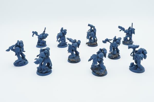 Warhammer 40k Space Wolves Pack – set of 10 plastic miniatures
