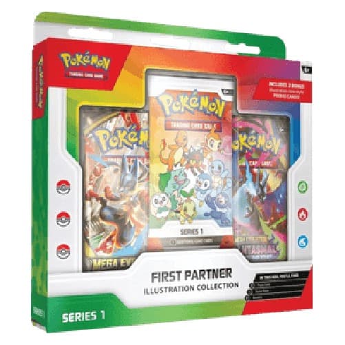 Pokemon First Partner Illustration Collection Series 1