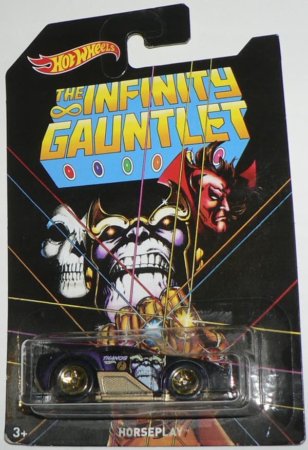 Hot Wheels HORSEPLAY THANOS The Infinity Gauntlet