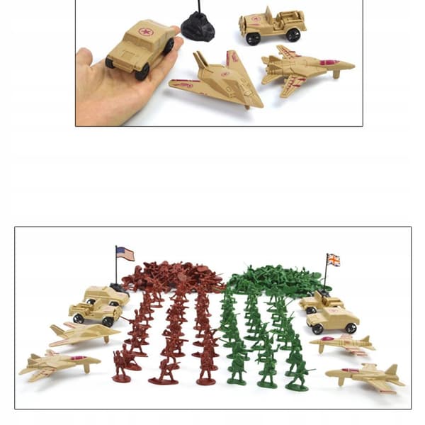 Toy set. Contains soldiers (2