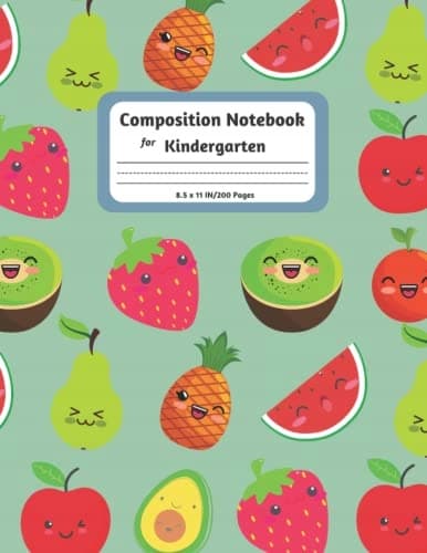 Composition Notebook for Kindergarten: Composition Notebook for Kindergar