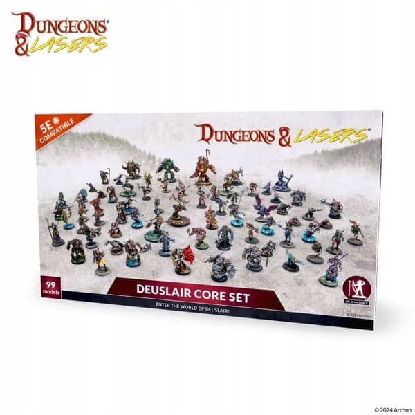 Dungeons and Lasers Deuslair Core Set / Rollespill / Kampspill