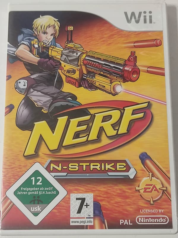 NINTENDO WII NERF N-STRIKE GAME