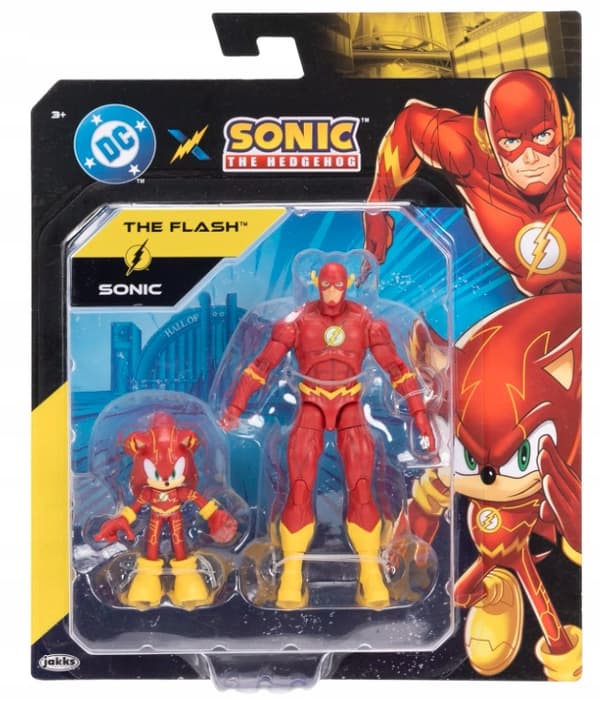 SONIC x DC SONIC (FLASH) & THE FLASH FIGURES SET – CHILDREN’S TOY