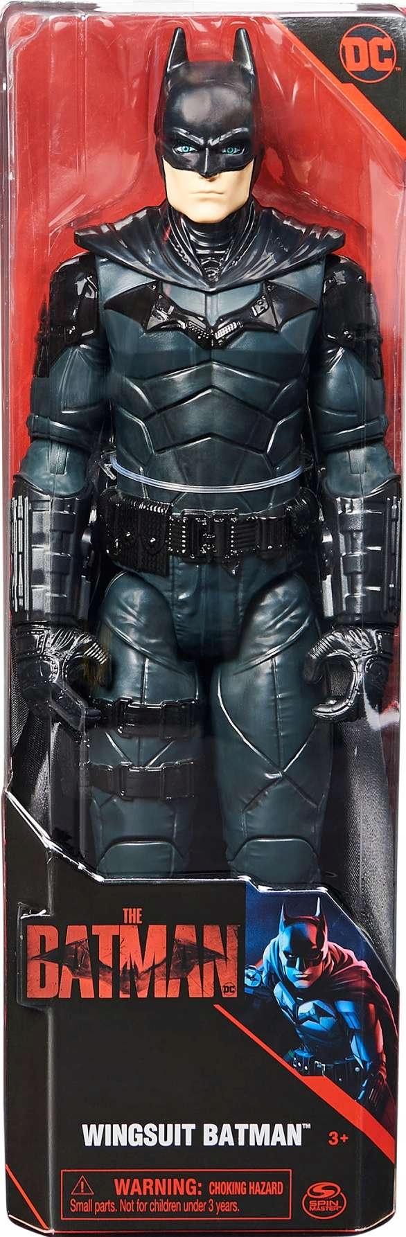 Spin Master DC Comics Batman action figure in a wingsuit, 30 cm