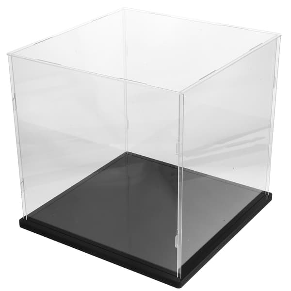 TRANSPARENT ACRYLIC BOX FOR FIGURINES AND MODELS