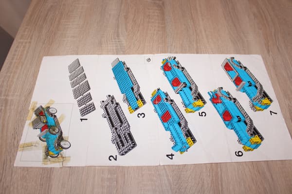 LEGO LEGOLAND 391-1 INSTRUCTIONS