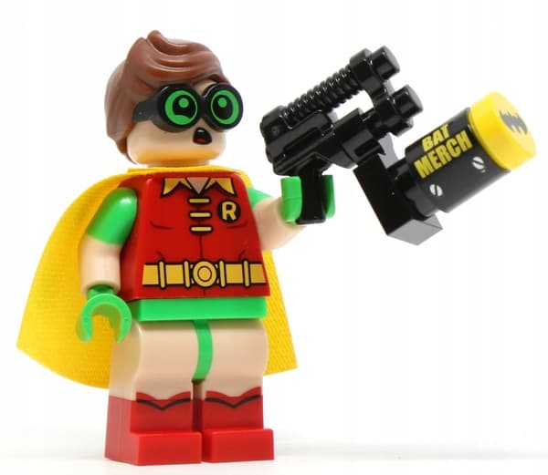 Lego 70905 @@ ROBIN + PISTOL @@ minifigure from the set