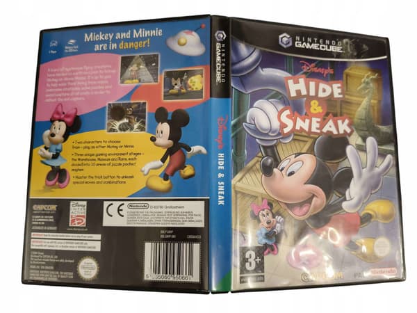 GAMECUBE DISNEY'S HIDE & SNEAK / ARCADE