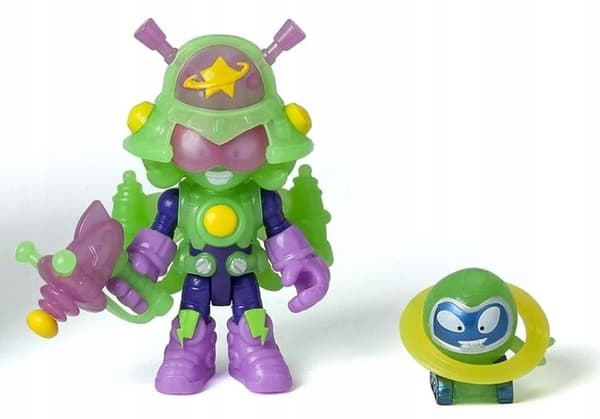 SUPER THINGS - EVOLUTION - KAZOOM KID ALL 6 GLOW-IN-THE-DARK