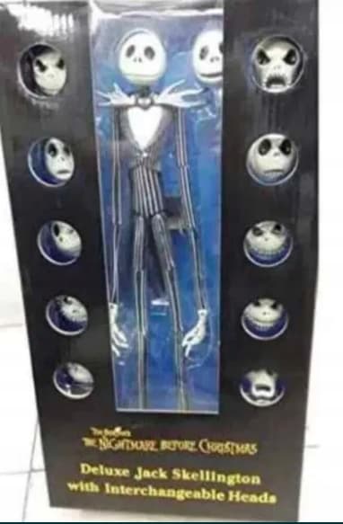 Jack Skellington skeleton figurine