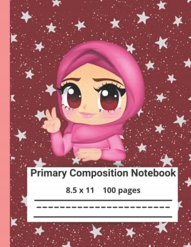 Primary Composition Notebook: Kawaii, Cute, Different but the Same