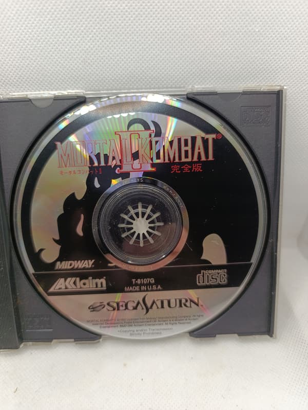 Sega Saturn Mortal Kombat 2 NTSC-J