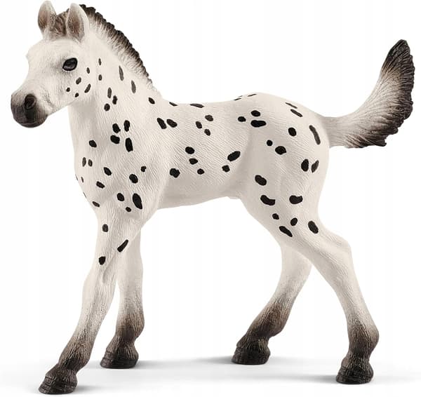 SCHLEICH Knabstrupper foal figurine with spots