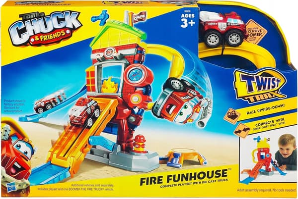CHUCK: THE HAPPY FIRE STATION + BOOMER: FIRE ENGINE GIFT SET 98938