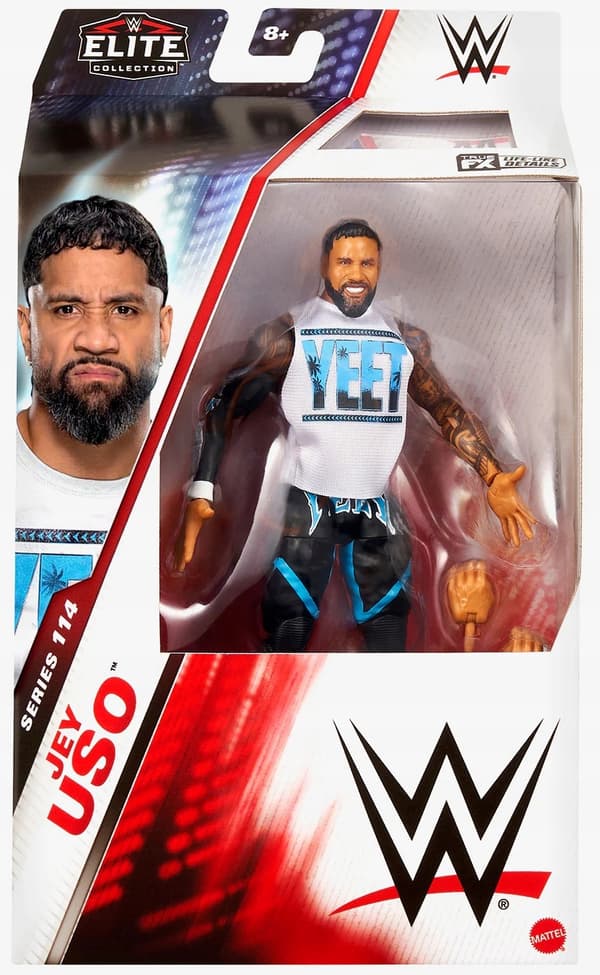 MATTEL WWE Elite Jey Uso Figure