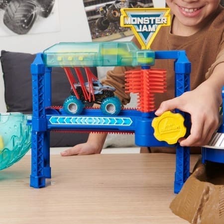 Spin Master Monster Jam Super Car Wash Set + car 6060518