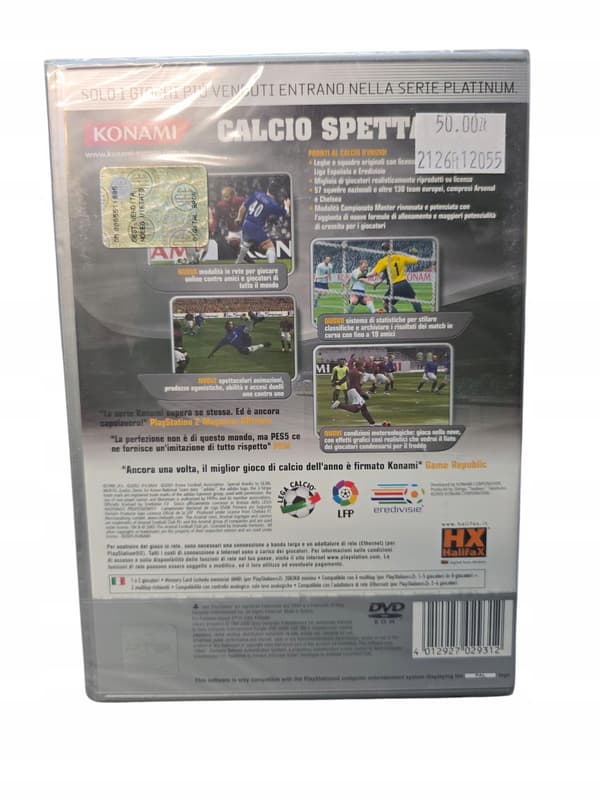 Pro Evolution Soccer 5 for PlayStation 2 (PS2) – NEW, IN ORIGINAL WRAPPING