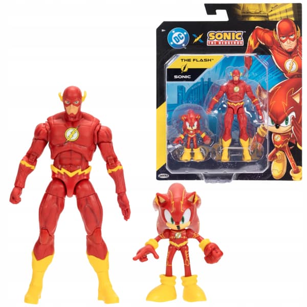 SONIC x DC SONIC (FLASH) & THE FLASH FIGURES SET – CHILDREN’S TOY