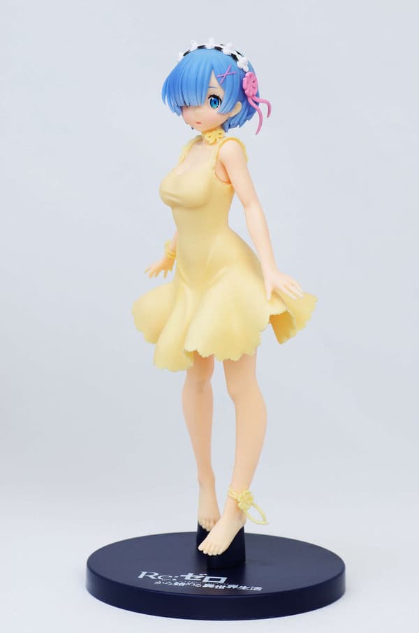 Re:Zero Rem Yellow Sapphire ANIME FIGURINE by SEGA