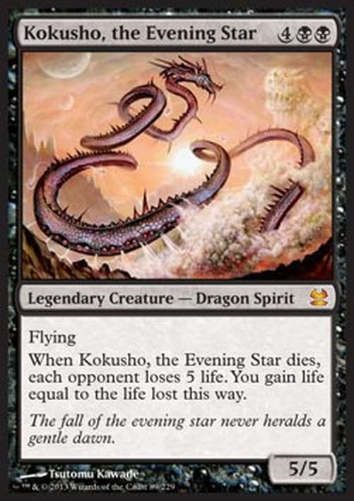 Magic: The Gathering Kokusho, the Evening Star