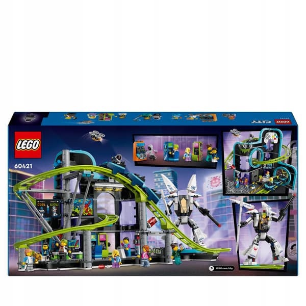LEGO 60421 CITY – ROBOT WORLD WITH A ROLLERCOASTER