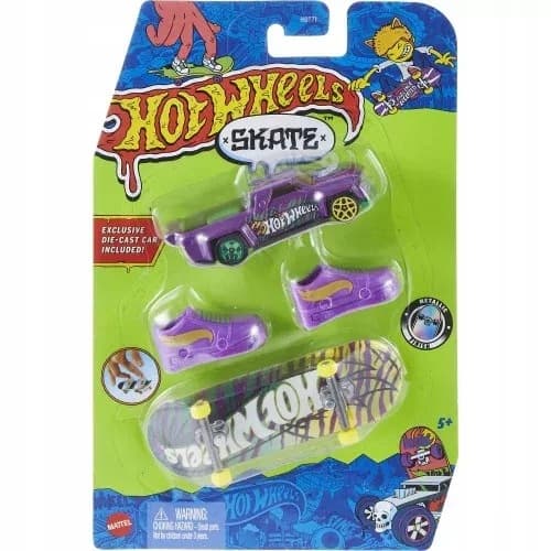 Mattel Hot Wheels: Fingerboard – Solid Muscle & Feline Risky Tony Hawk