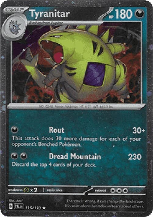Pokemon TCG Tyranitar