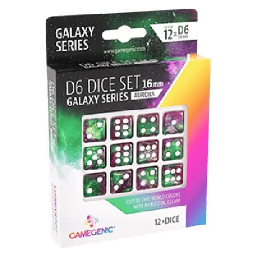 Battle Spirits Saga Gamegenic Galaxy Series D6 Dice Set "Aurora"