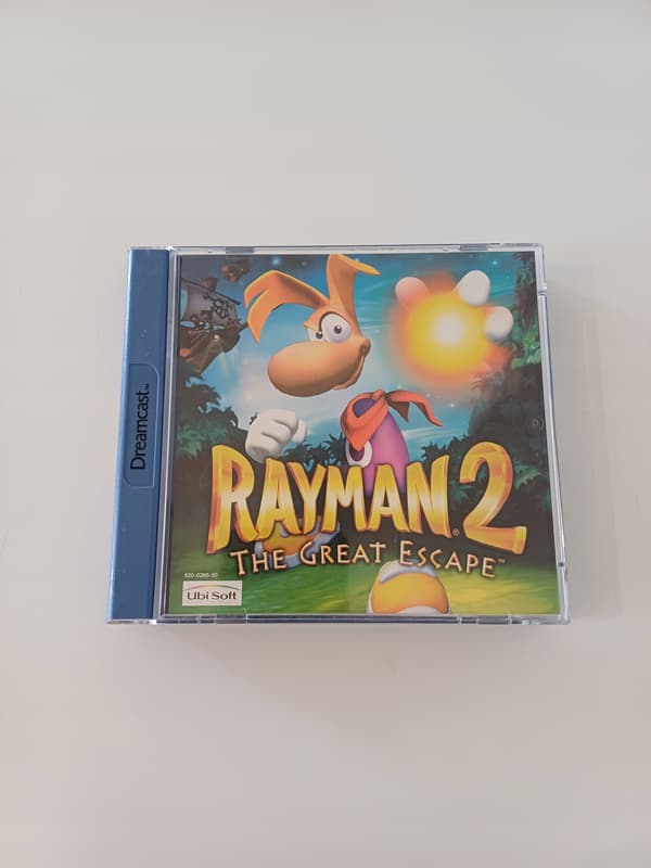 RAYMAN 2: THE GREAT ESCAPE – Sega Dreamcast, boxed