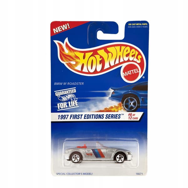 HOT WHEELS BMW M ROADSTER + PROTECTOR