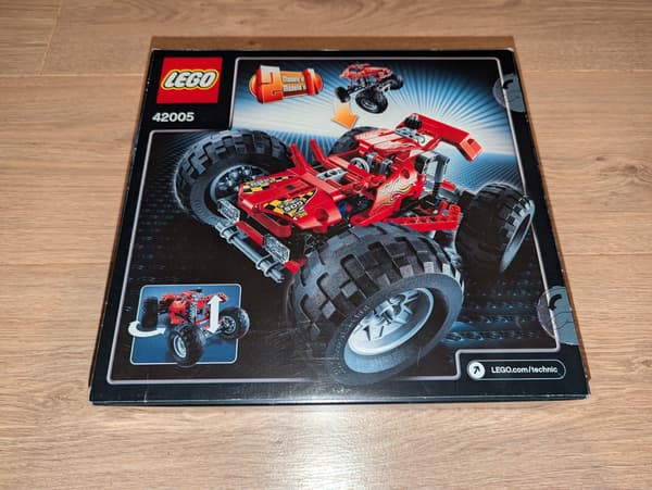 LEGO Technic 42005 2-in-1 – Monster truck, spring-loaded car