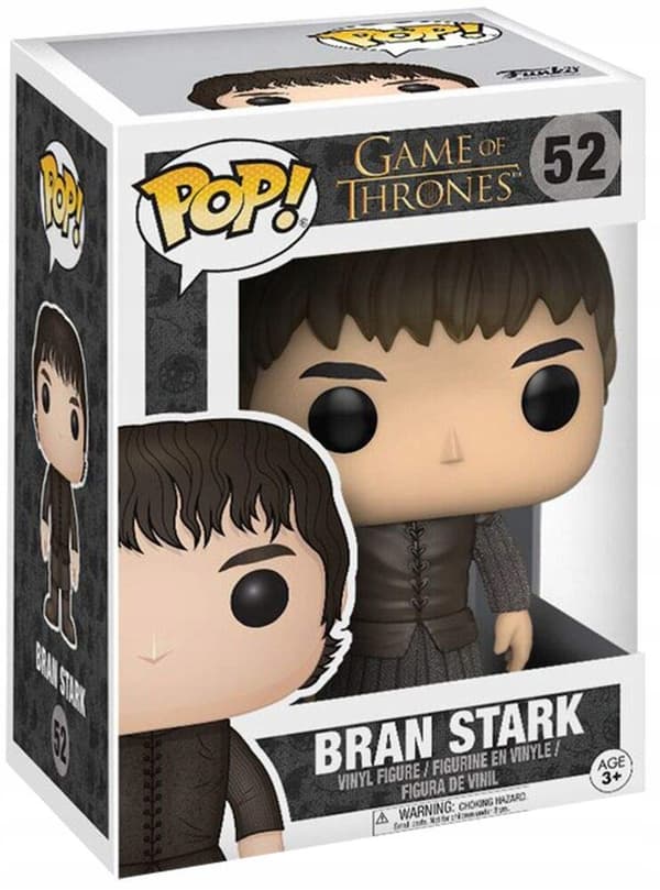 Funko Pop! Game of Thrones Bran Stark Vinyl Figure 52