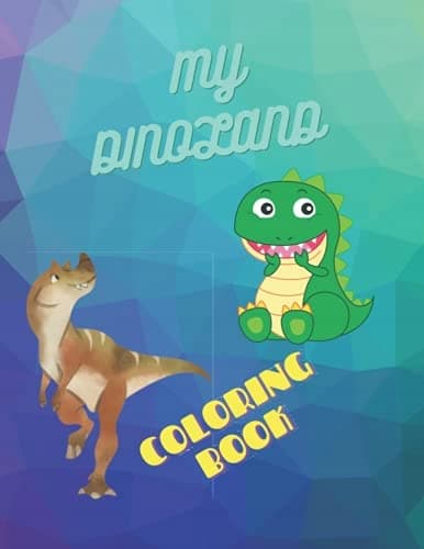 My Dinoland: colouring book