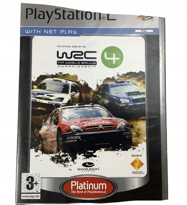 WRC 4 for PlayStation 2 (PlayStation 2 (PS2) boxed version)