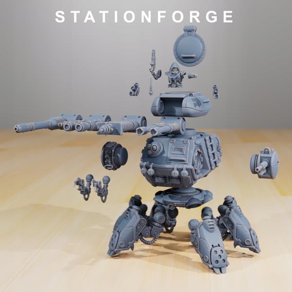 Scavenger Tank – Station Forge – 3D-utskrift